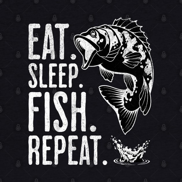 Eat Sleep Fish Repeat by BankaiChu